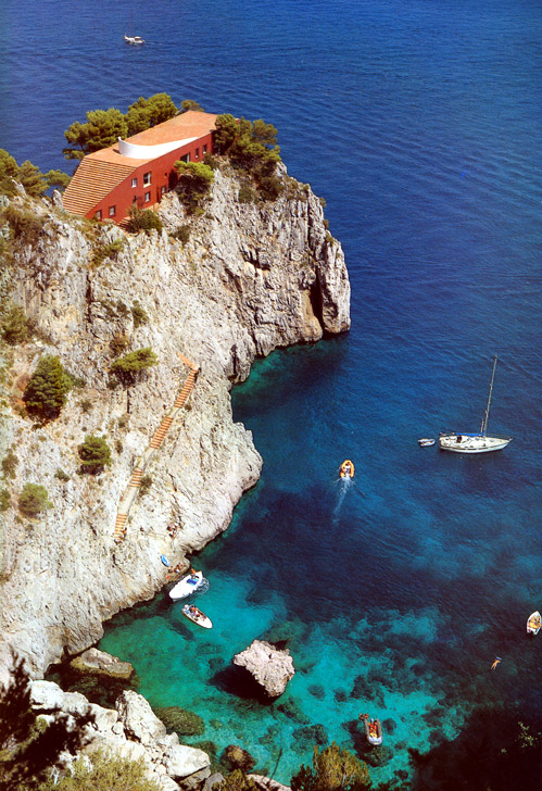 Punta Massullo With Villa Of Curzio Malaparte Sorrento Cc Apartments Villas And B B In Sorrento Positano And Amalfi Coast In Italy